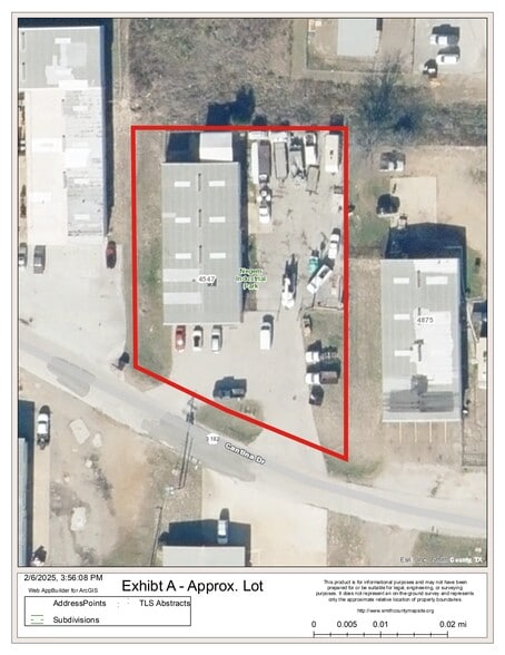 4547 Cantina Dr, Tyler, TX for lease - Site Plan - Image 1 of 11