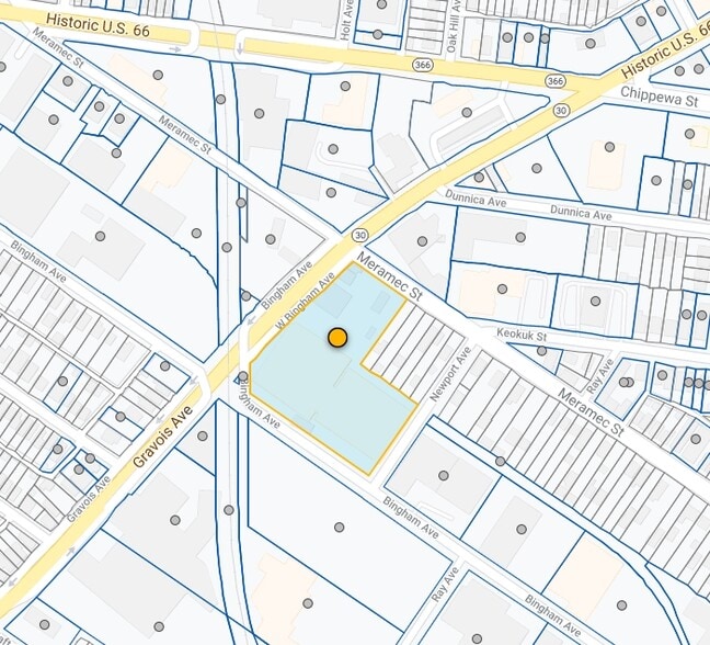 4230 Gravois Ave, Saint Louis, MO for lease - Plat Map - Image 2 of 2