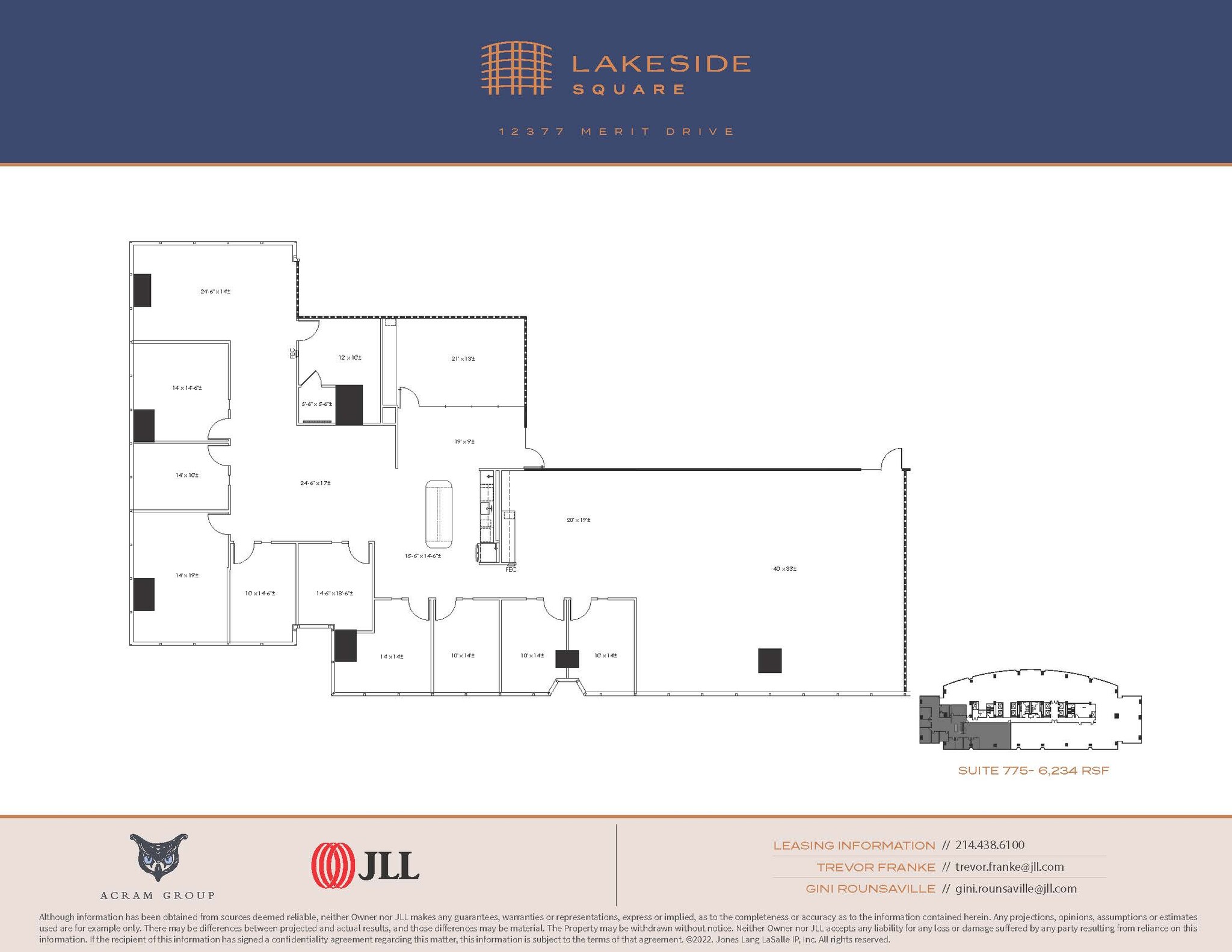 12377 Merit Dr, Dallas, TX for lease Floor Plan- Image 1 of 1