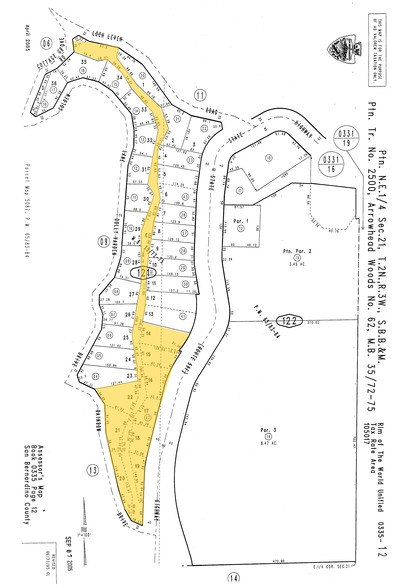 27992 Rainbow Dr, Lake Arrowhead, CA for sale - Plat Map - Image 2 of 68