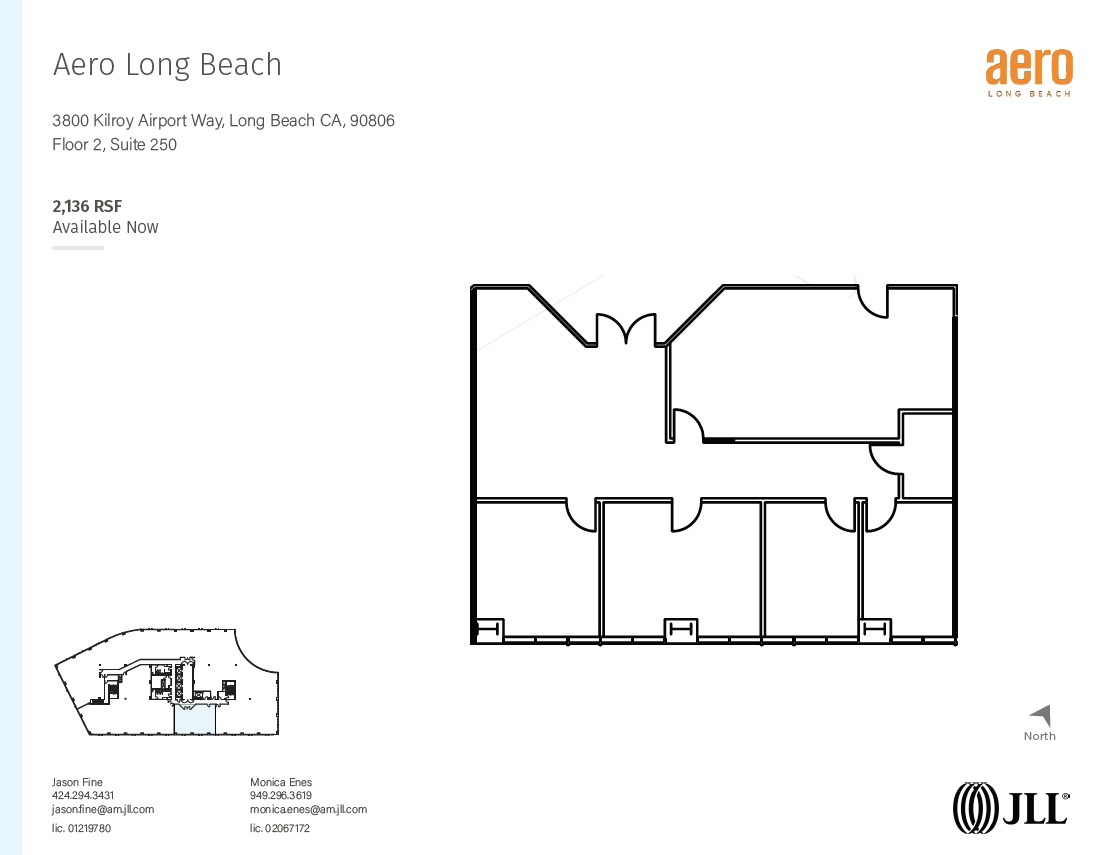 3900 Kilroy Airport Way, Long Beach, CA for lease Floor Plan- Image 1 of 1