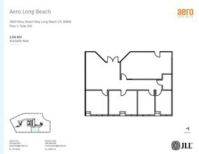 3900 Kilroy Airport Way, Long Beach, CA for lease Floor Plan- Image 1 of 1