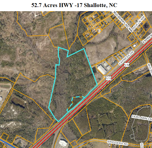 0 US Hwy 17 Shallotte Bypass, Shallotte, NC for sale Aerial- Image 1 of 1