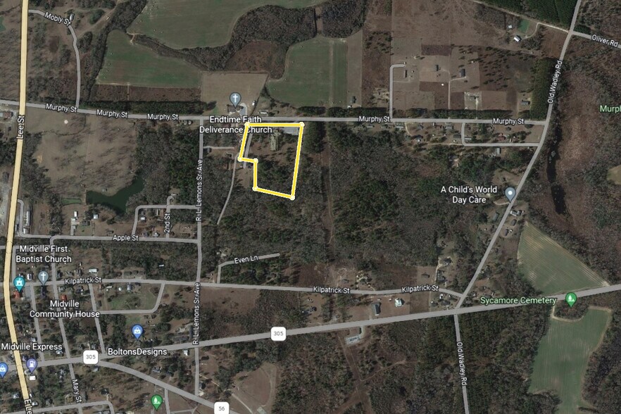 452 Murphy St, Midville, GA 30441 Land for Sale