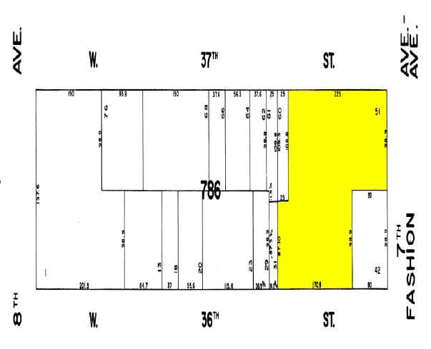 498 Seventh Ave, New York, NY for sale - Plat Map - Image 1 of 1