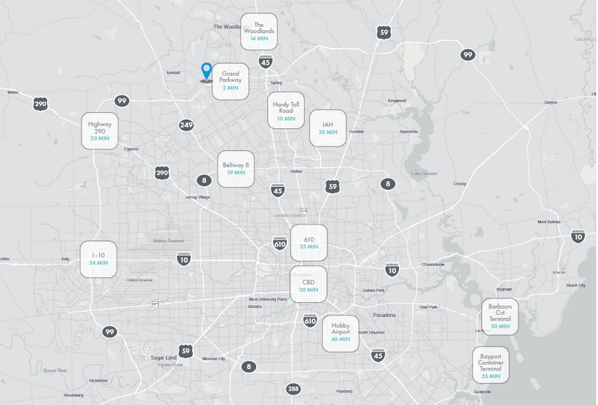 0 Stuebner Airline Rd, Tomball, TX for sale - Map - Image 3 of 4