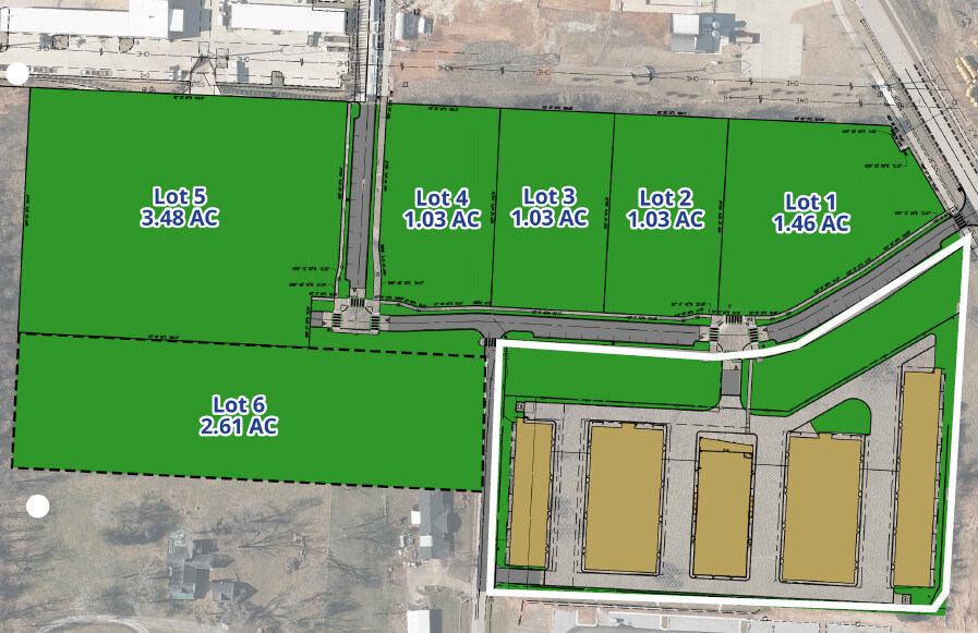 S Bellview Road & S Hampton Place, Rogers, AR for sale - Site Plan - Image 2 of 3