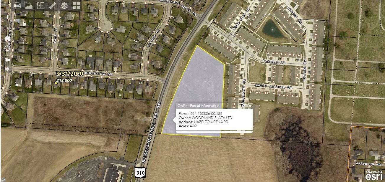 Hazelton-Etna Rd, Pataskala, OH for sale Aerial- Image 1 of 1