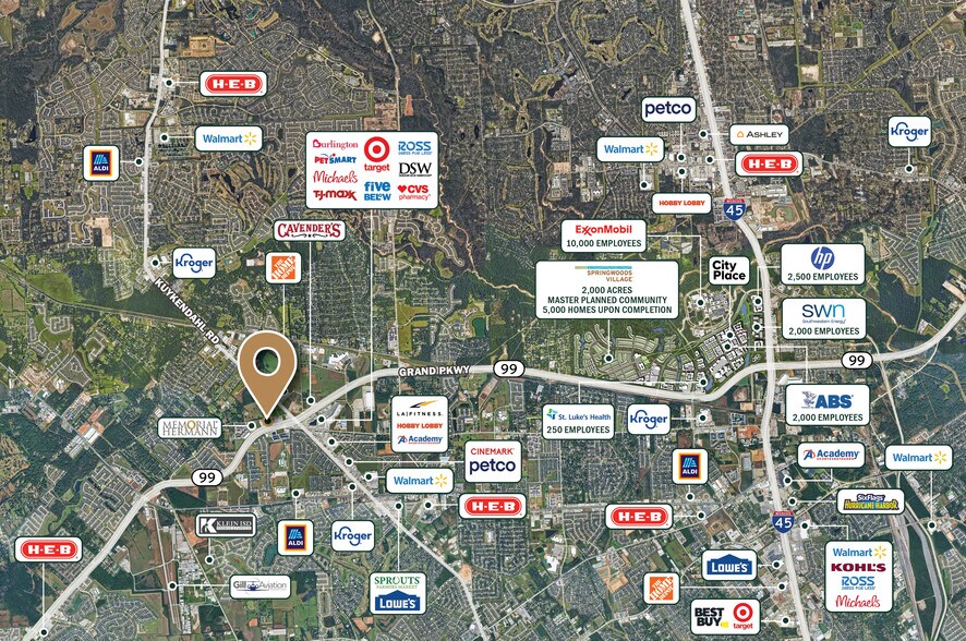 W/NWC Grand Parkway & Kuykendahl, Spring, TX for sale - Building Photo - Image 3 of 3