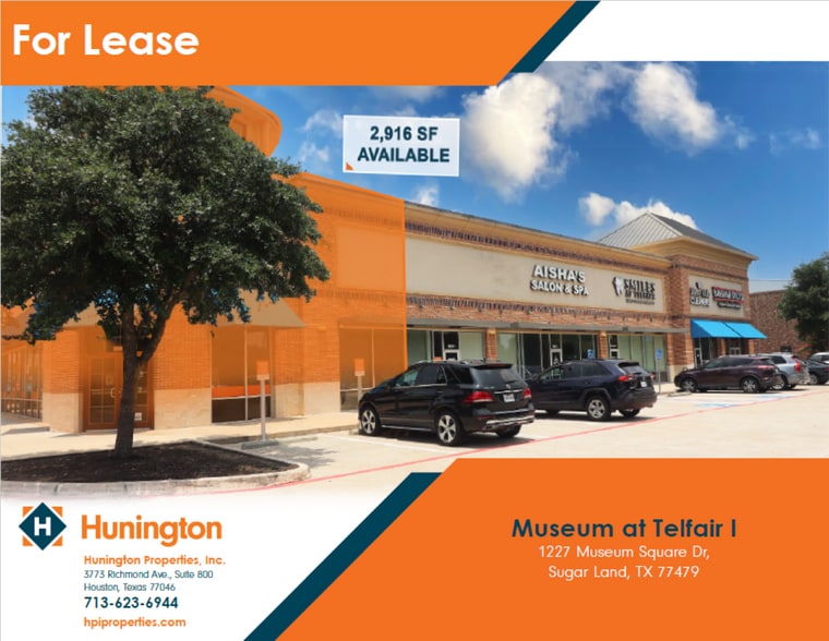 1227 Museum Square Dr, Sugar Land, TX for lease - Building Photo - Image 1 of 1