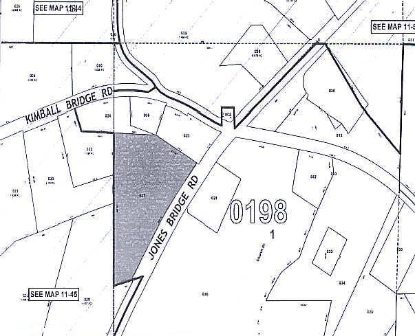 11550 Jones Bridge Rd, Alpharetta, GA for sale Plat Map- Image 1 of 1