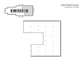 PENN 1, New York, NY for lease Floor Plan- Image 1 of 1