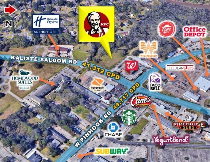 200 E Kaliste Saloom Rd, Lafayette, LA for lease - Building Photo - Image 2 of 6