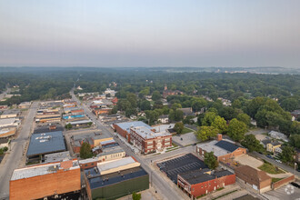 600 Shawnee St, Leavenworth, KS - aerial  map view