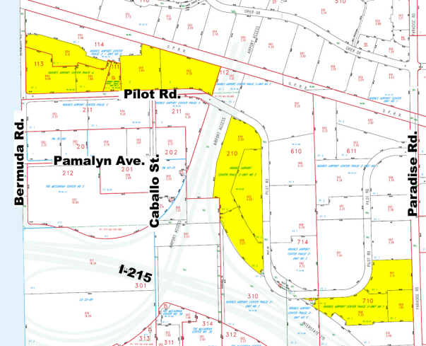 711 Pilot Rd, Las Vegas, NV for lease - Plat Map - Image 3 of 8