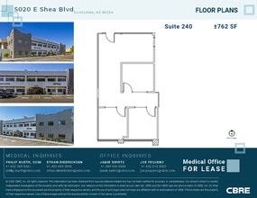 5010 E Shea Blvd, Scottsdale, AZ for lease Floor Plan- Image 1 of 2