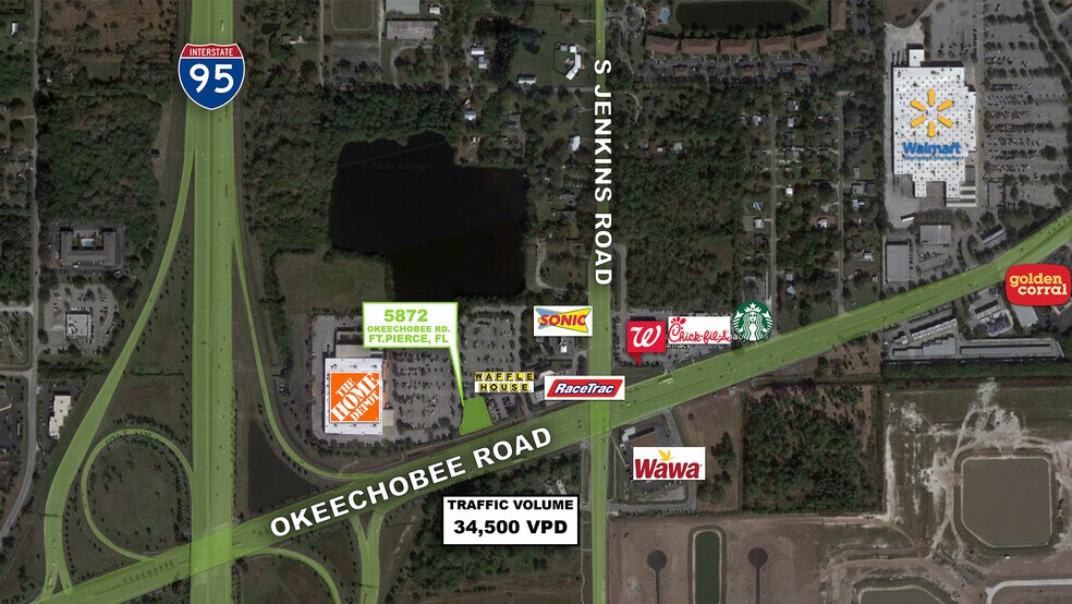 5872 Okeechobee Rd, Fort Pierce, FL for lease - Building Photo - Image 2 of 6
