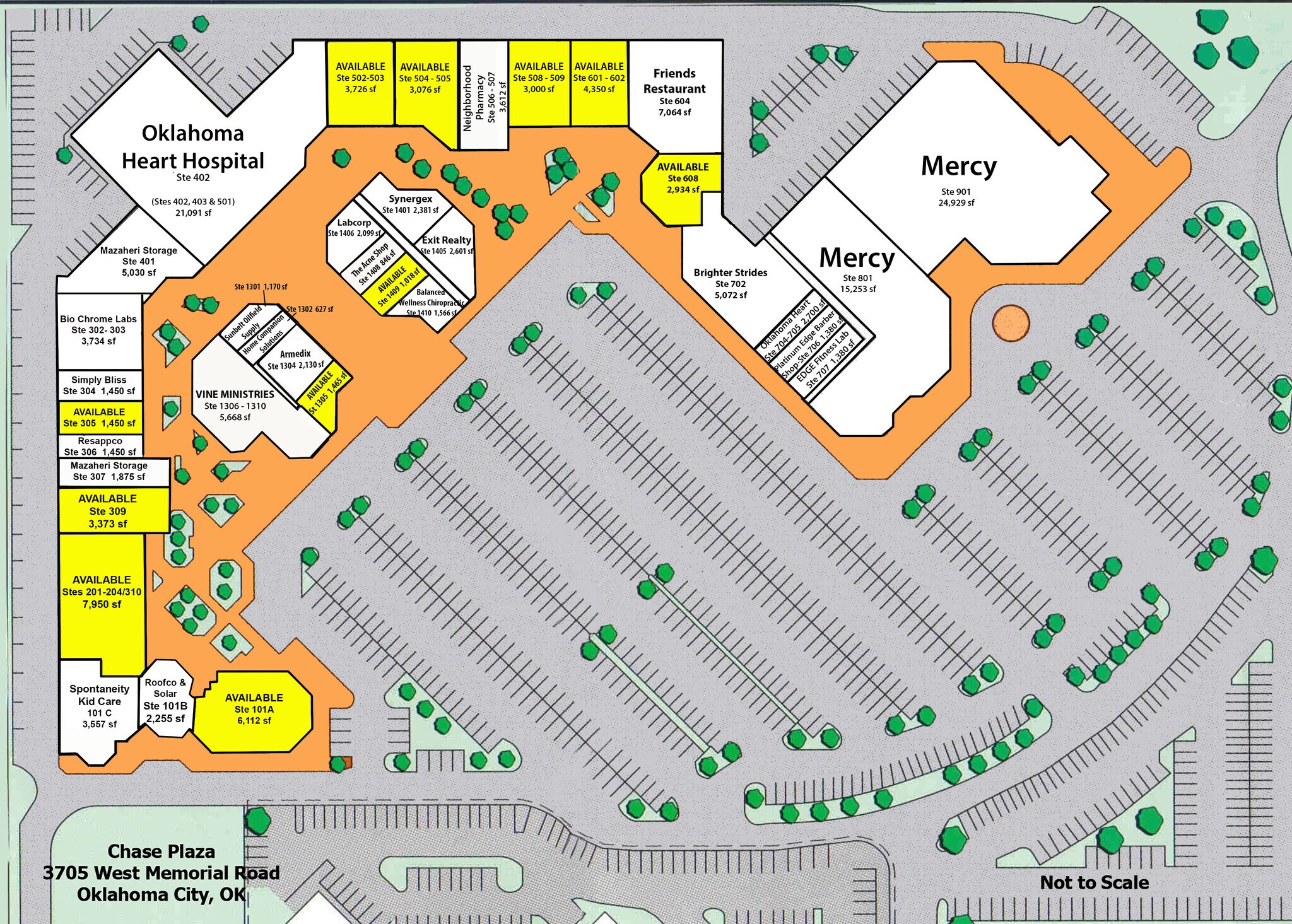 3705 W Memorial Rd, Oklahoma City, OK for lease Site Plan- Image 1 of 1