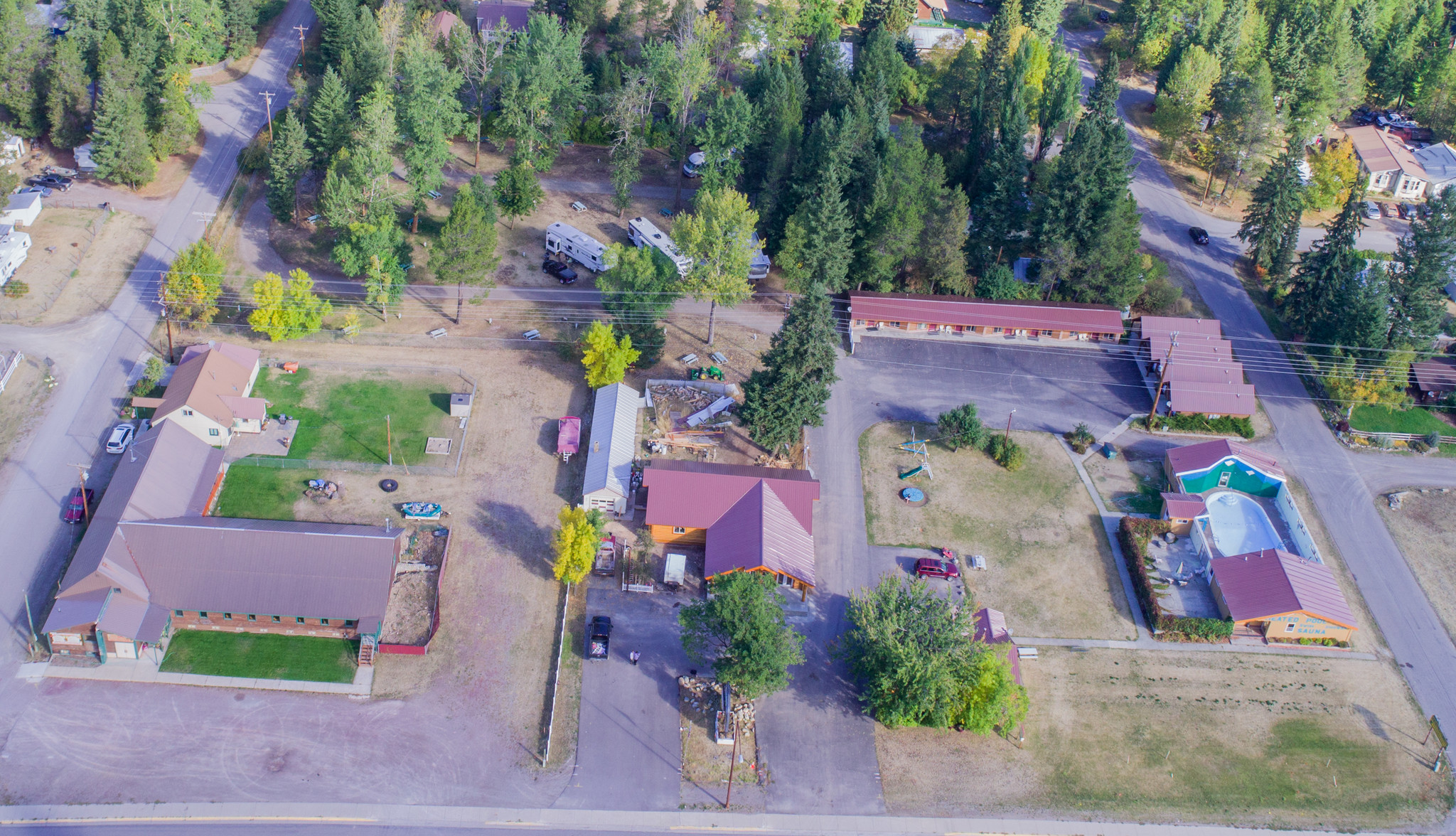 8688 Hwy 2 E, Hungry Horse, MT for sale Aerial- Image 1 of 1