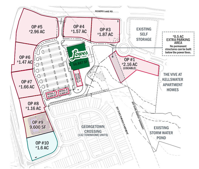 Kannapolis Pky & Rogers Lake Rd, Kannapolis, NC for lease - Building Photo - Image 3 of 7