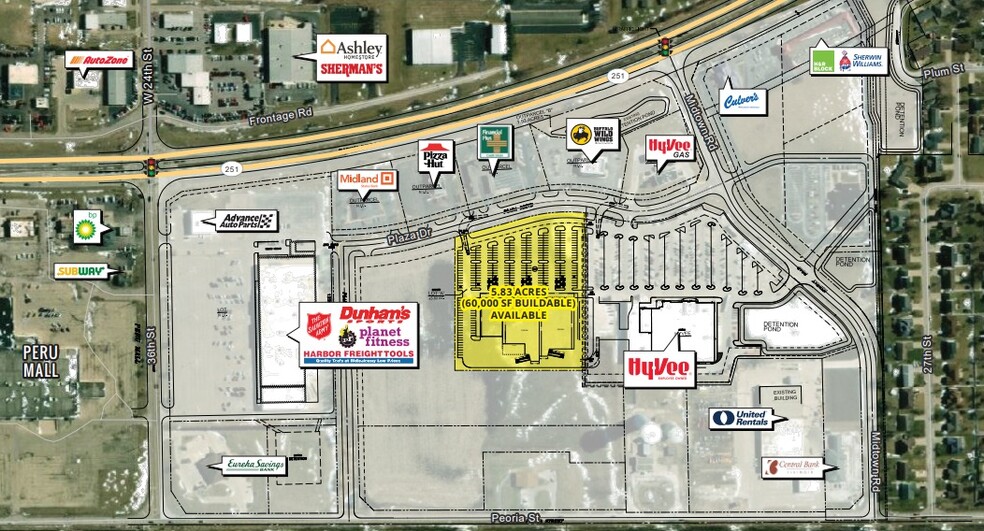 Plaza Dr, Peru, IL for lease - Building Photo - Image 1 of 2