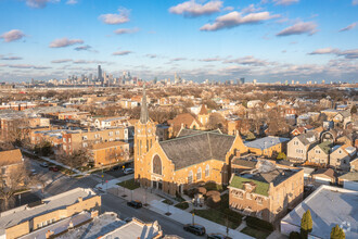 3615 S Hoyne Ave, Chicago, IL - aerial  map view