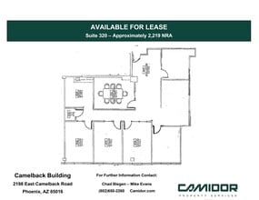 2198 E Camelback Rd, Phoenix, AZ for lease Site Plan- Image 1 of 1