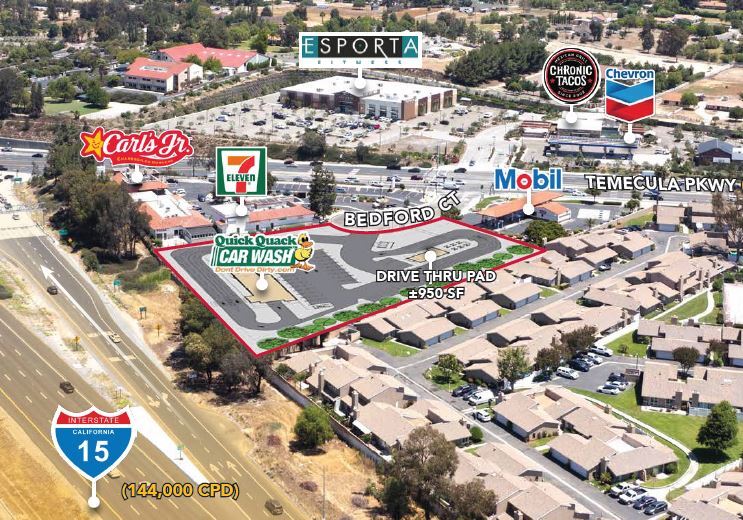 SEQ Temecula Pky. & Bedford Ct., Temecula, CA for lease - Building Photo - Image 1 of 2