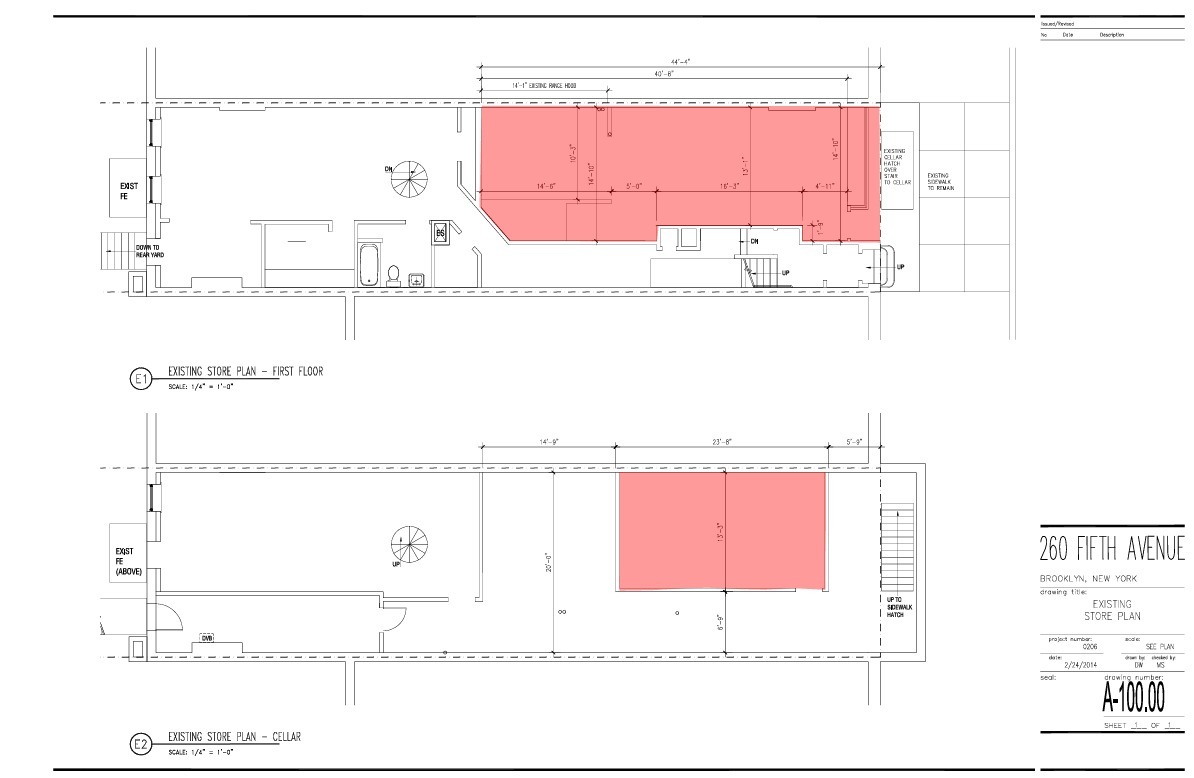 260 5th Ave, Brooklyn, NY for lease Floor Plan- Image 1 of 1