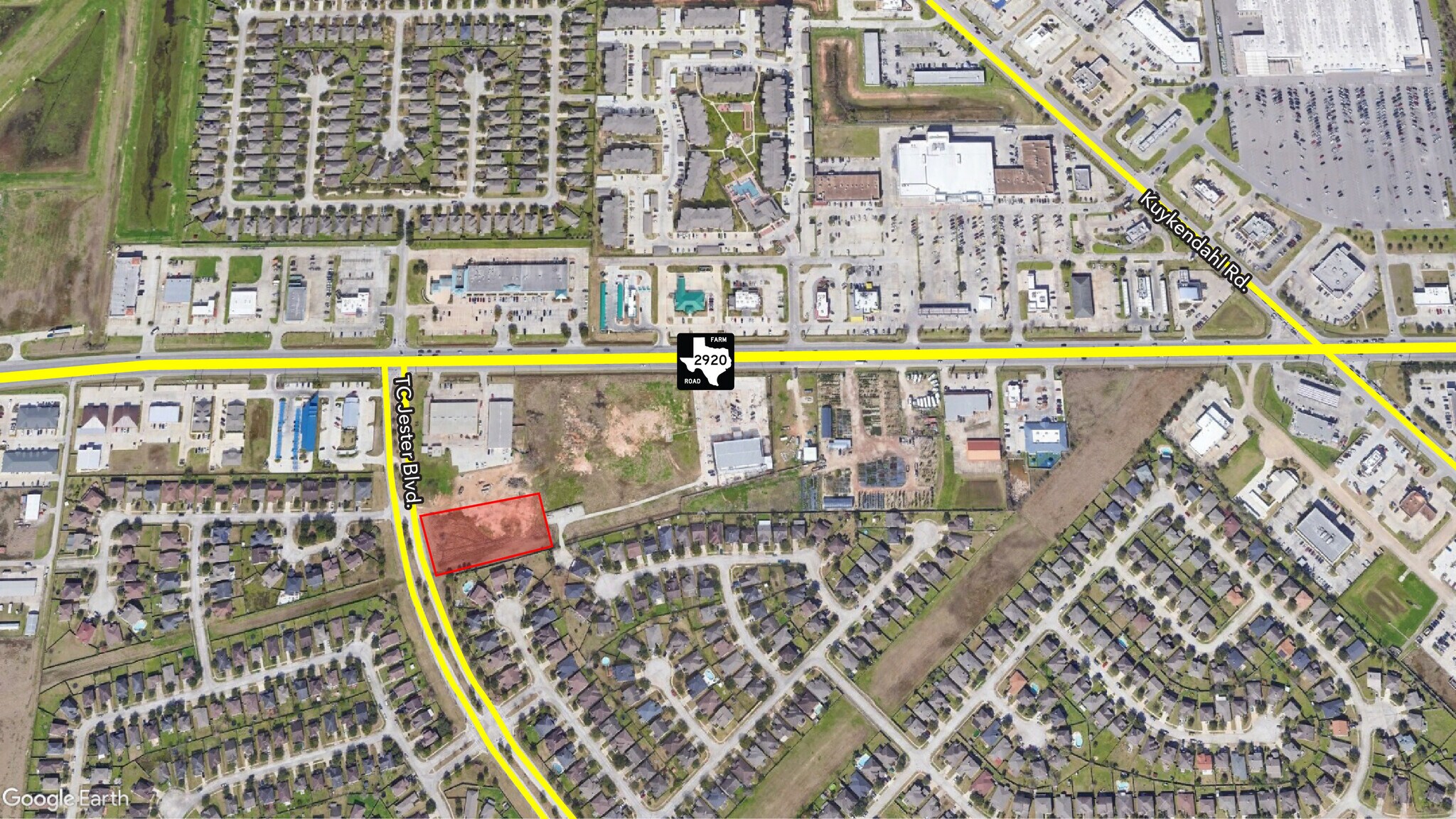 21440 TC Jester Boulevard, Spring, TX for lease Aerial- Image 1 of 5