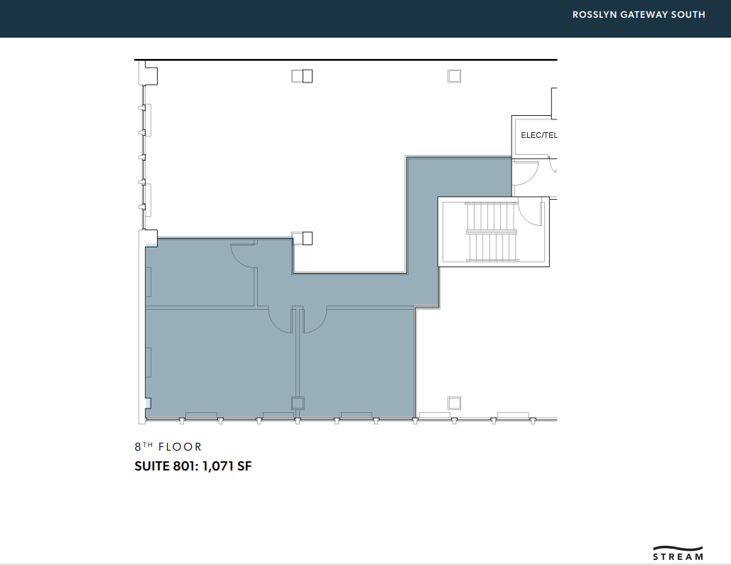 1901 N Fort Myer Dr, Arlington, VA for lease Floor Plan- Image 1 of 1