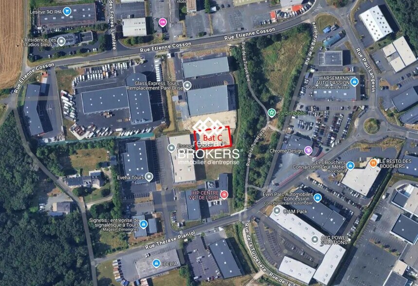 Flex in Chambray-lès-Tours for lease - Aerial - Image 1 of 3