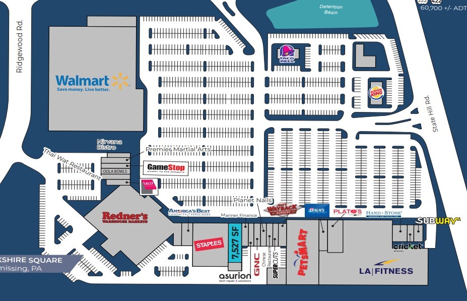 1183 Berkshire Blvd, Wyomissing, PA for lease Floor Plan- Image 1 of 1