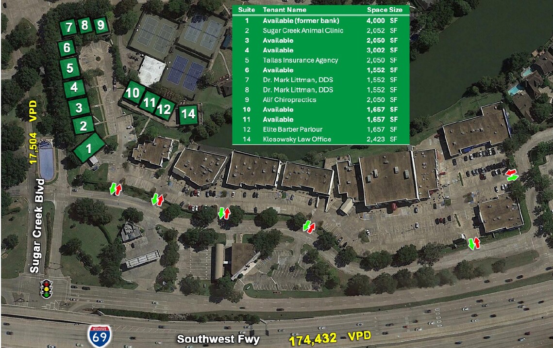 14015 Southwest Fwy, Sugar Land, TX for lease Site Plan- Image 1 of 3