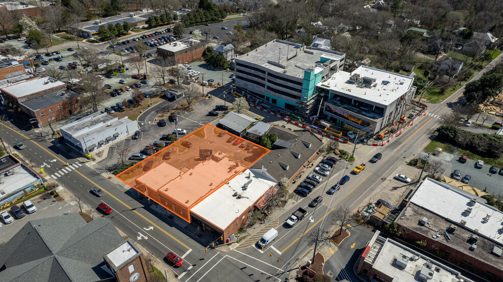 102 E Main St, Carrboro, NC for lease - Aerial - Image 3 of 6