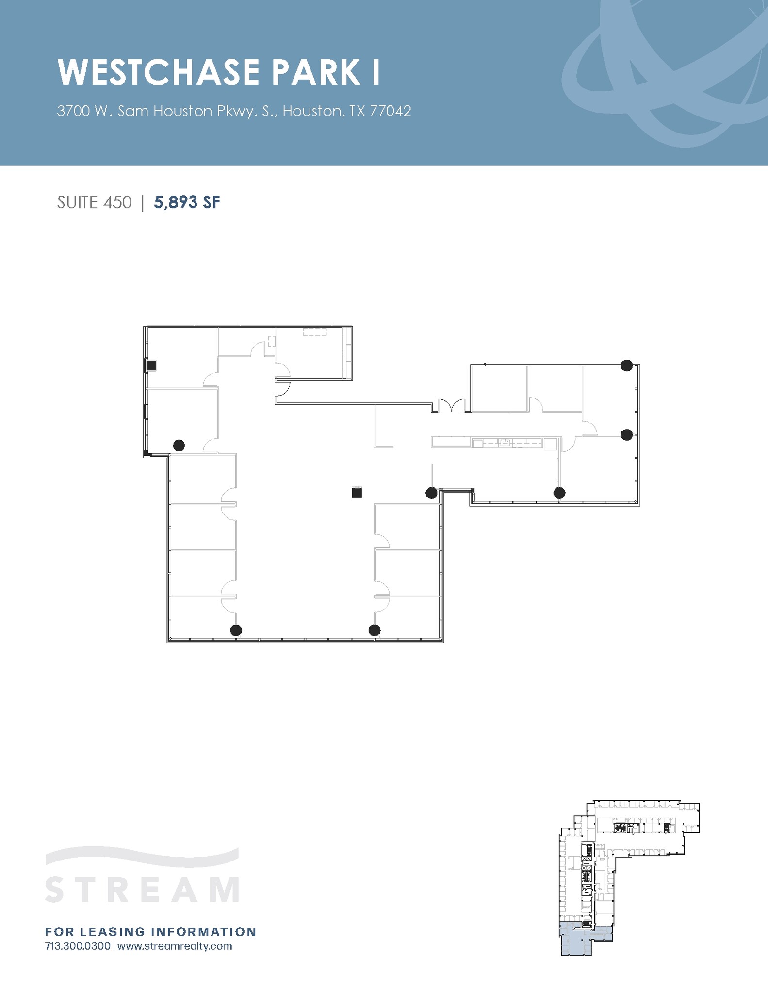3700 W Sam Houston Pky S, Houston, TX for lease Floor Plan- Image 1 of 1