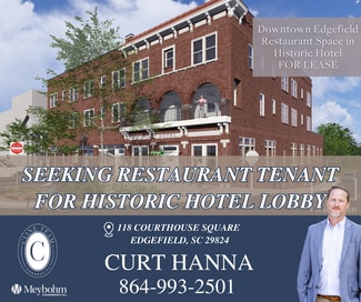 More details for 118 Courthouse Sq, Edgefield, SC - Retail for Lease