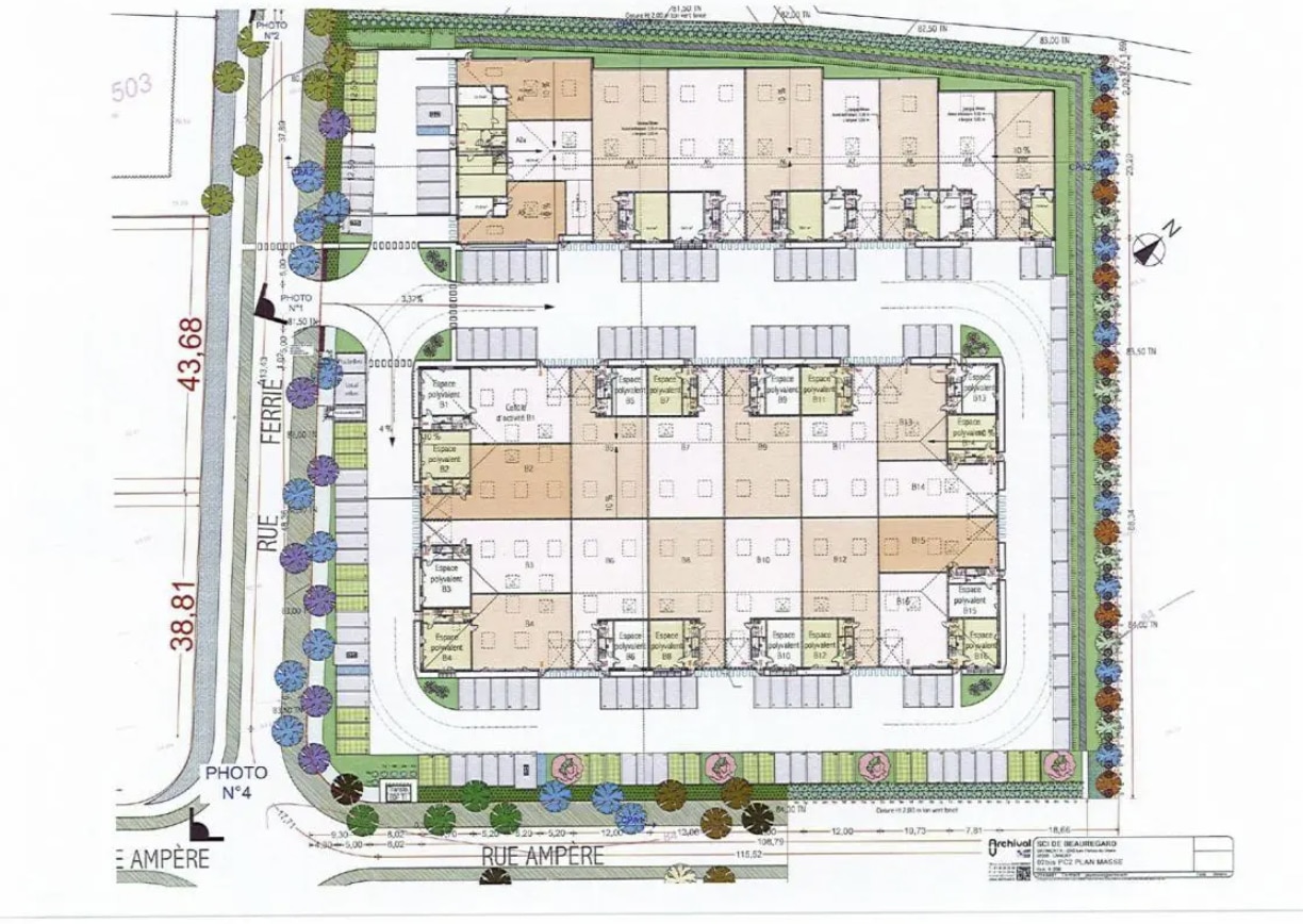 Flex in Ennery for sale Site Plan- Image 1 of 2