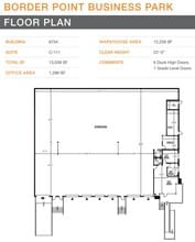 6774 Calle De Linea, San Diego, CA for lease Floor Plan- Image 2 of 2