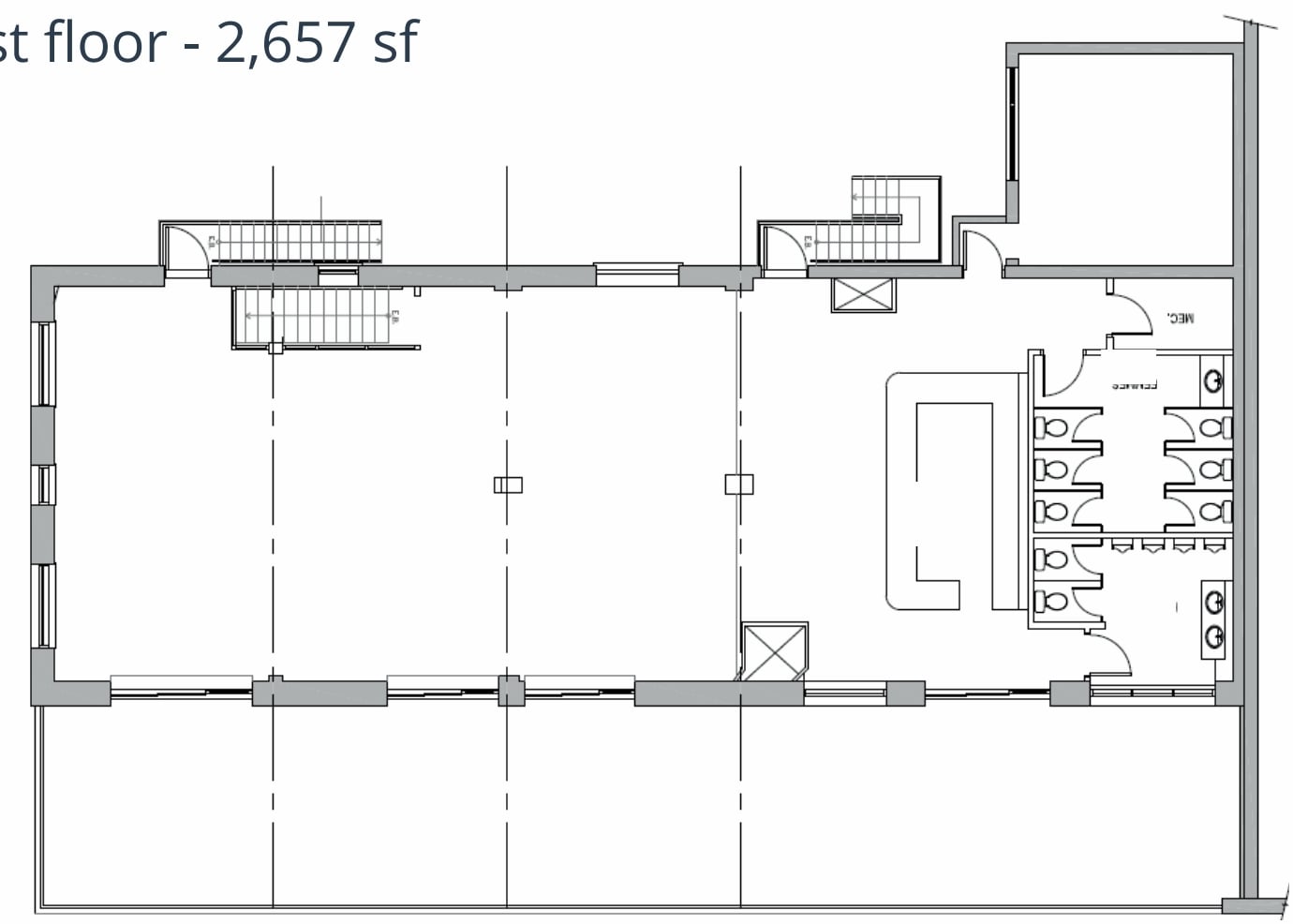 10719-10721 Rue Lajeunesse, Montréal, QC for lease Floor Plan- Image 1 of 1