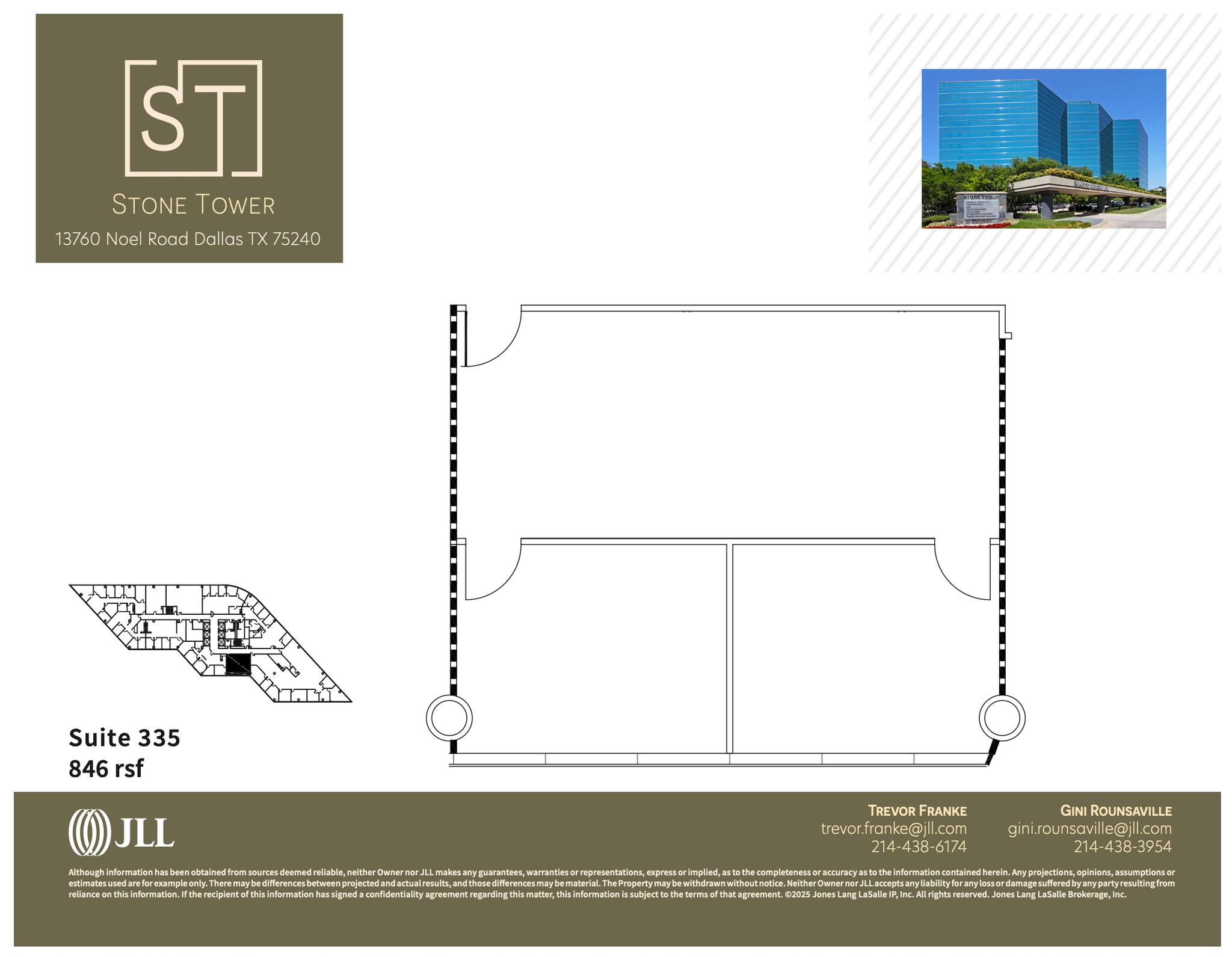 13760 Noel Rd, Dallas, TX for lease Floor Plan- Image 1 of 1