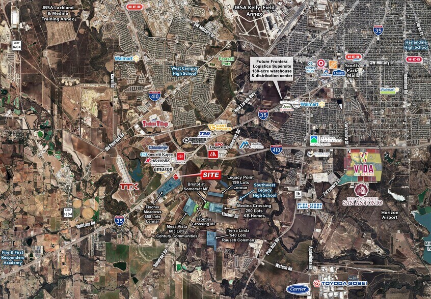 11893 Fischer Rd, Von Ormy, TX 78073 Land for Sale