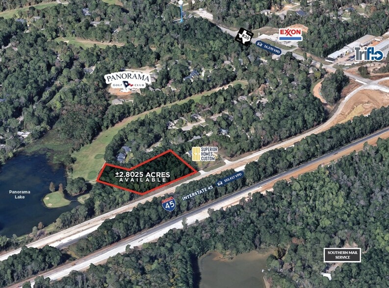 10075 I-45, Conroe, TX for sale - Aerial - Image 1 of 2