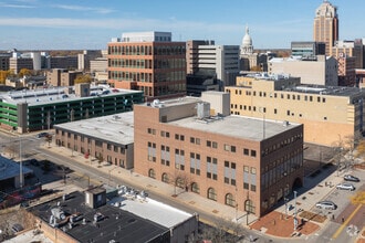 330 S Washington Sq, Lansing, MI - aerial  map view