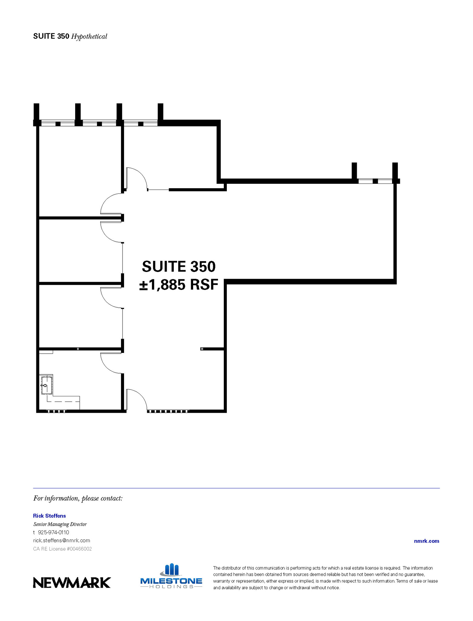 1660 Olympic Blvd, Walnut Creek, CA for lease Floor Plan- Image 1 of 1