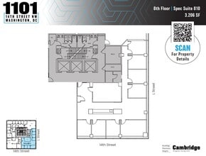 1101 14th St NW, Washington, DC for lease Floor Plan- Image 2 of 12