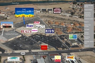 2302 W Pierce St, Carlsbad, NM - AERIAL map view - Image1