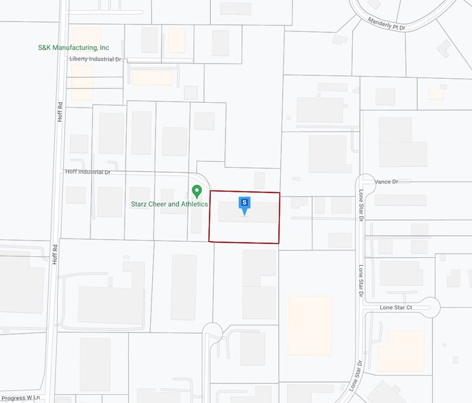 1402 Hoff Industrial Ctr, O'Fallon, MO for lease - Plat Map - Image 2 of 2