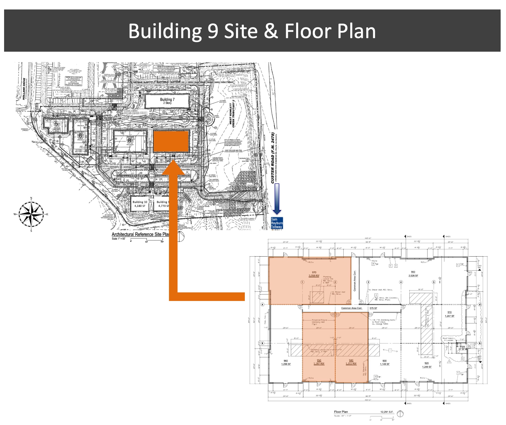 7101 Custer Rd, Frisco, TX for lease Floor Plan- Image 1 of 1