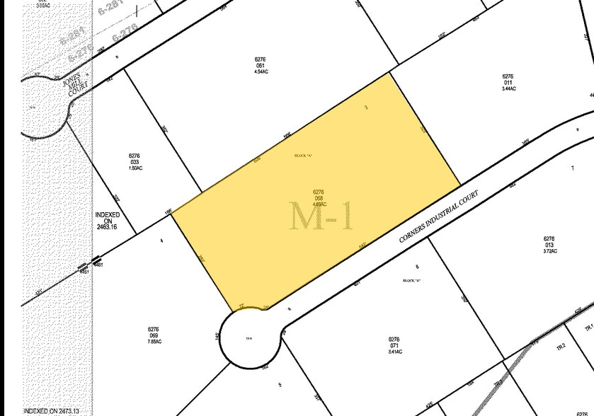 2100 Nancy Hanks Dr, Norcross, GA for lease - Plat Map - Image 2 of 8